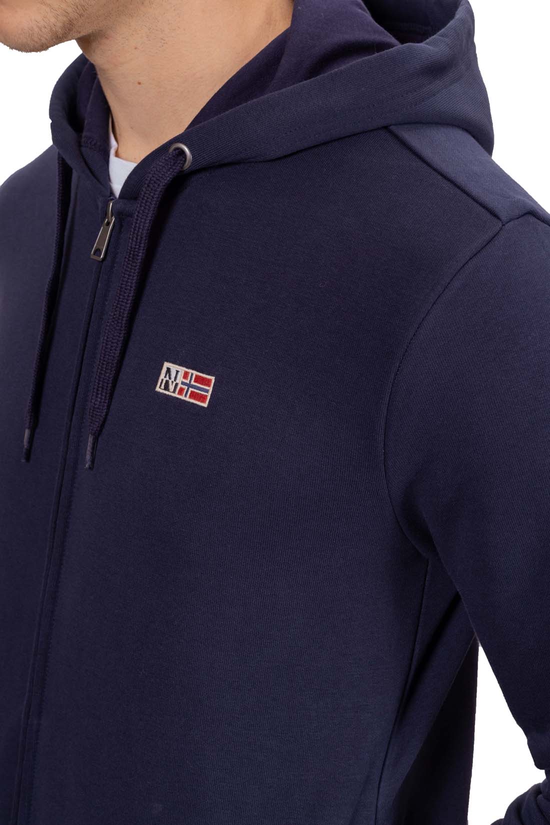NAPAPIJRI - Men's winter Buri sweatshirt with zip - Size XL-28