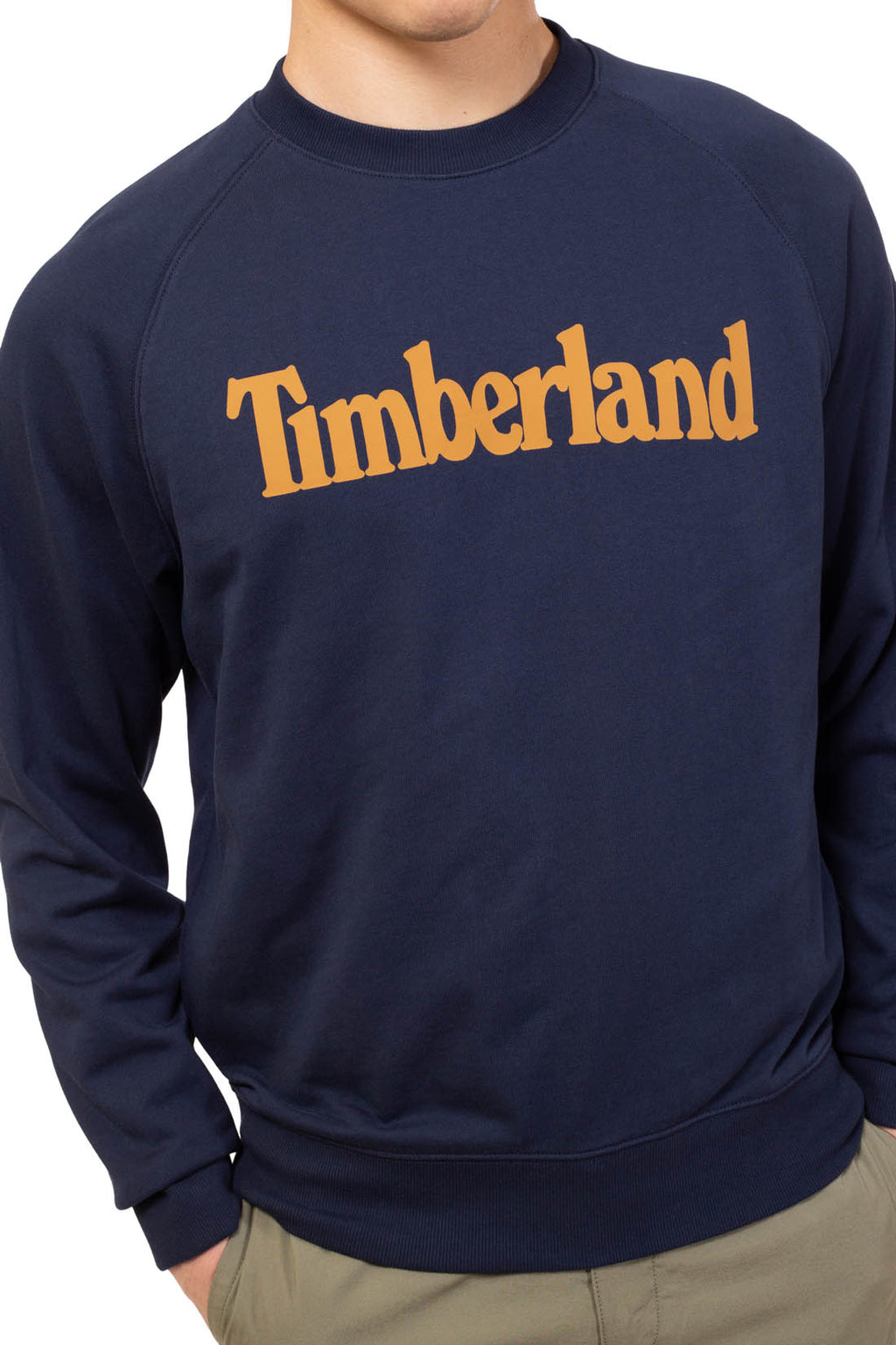 TIMBERLAND - Men's crewneck logo sweatshirt - Size XL-2
