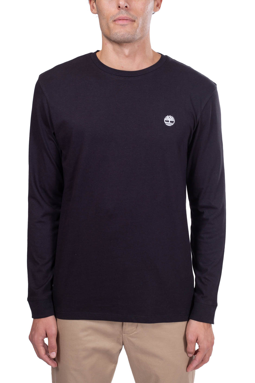 TIMBERLAND - Men's basic T-shirt with cuffs and logo  - Size XXL-0