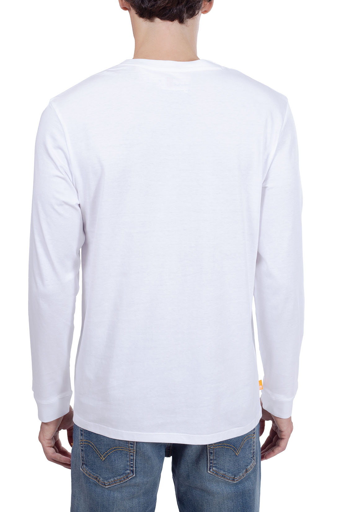 TIMBERLAND - Men's basic T-shirt with cuffs and logo  - Size XXL-6