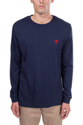 TIMBERLAND - Men's basic T-shirt with cuffs and logo  - Size XXL-4