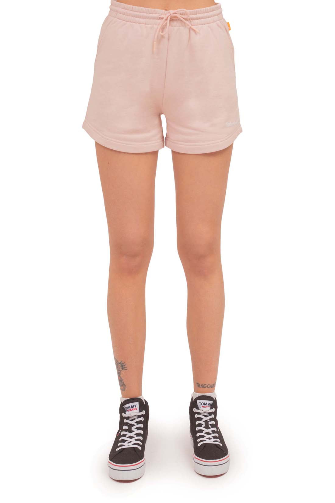 TIMBERLAND - Women's regular logo shorts  - Size L-16
