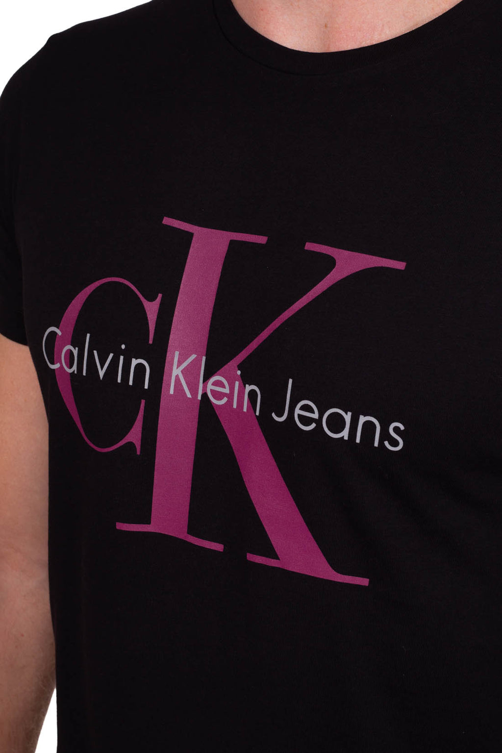 CALVIN KLEIN JEANS - Men's logo T-shirt-17