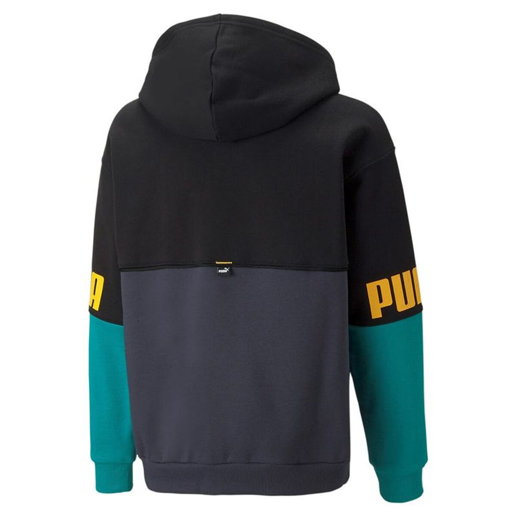 Children’s Hoodie Puma Puma Power Colorblock Black-2
