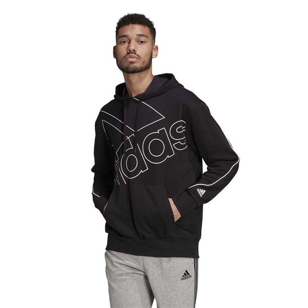 Sudadera con capucha para hombre Adidas GK9369 Negra-6