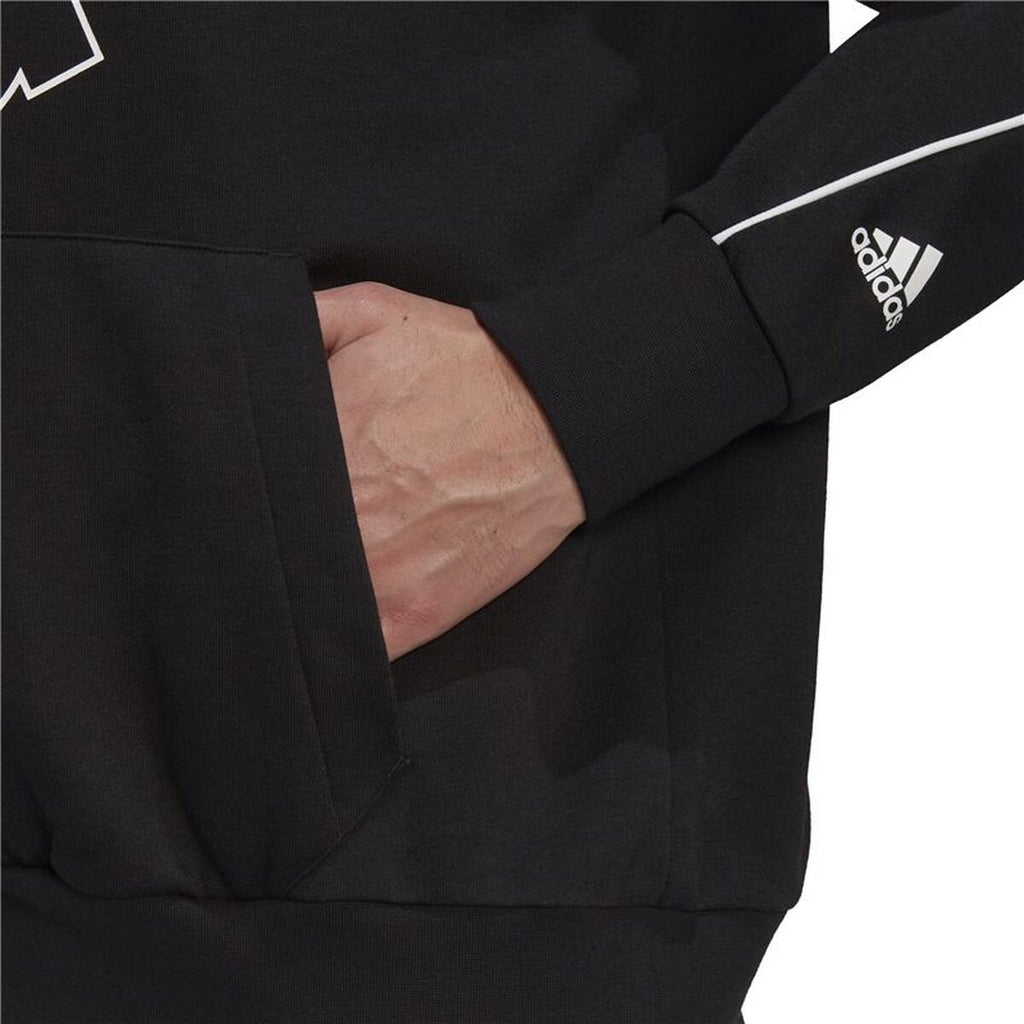 Sudadera con capucha para hombre Adidas GK9369 Negra-2