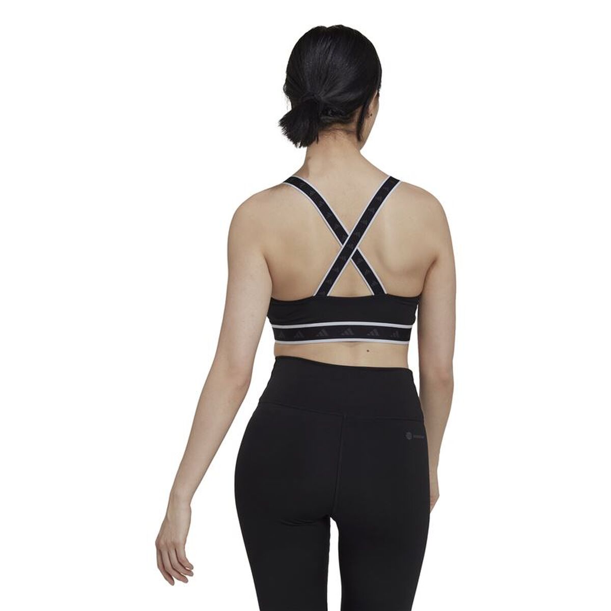 Sujetador deportivo Adidas negro-7