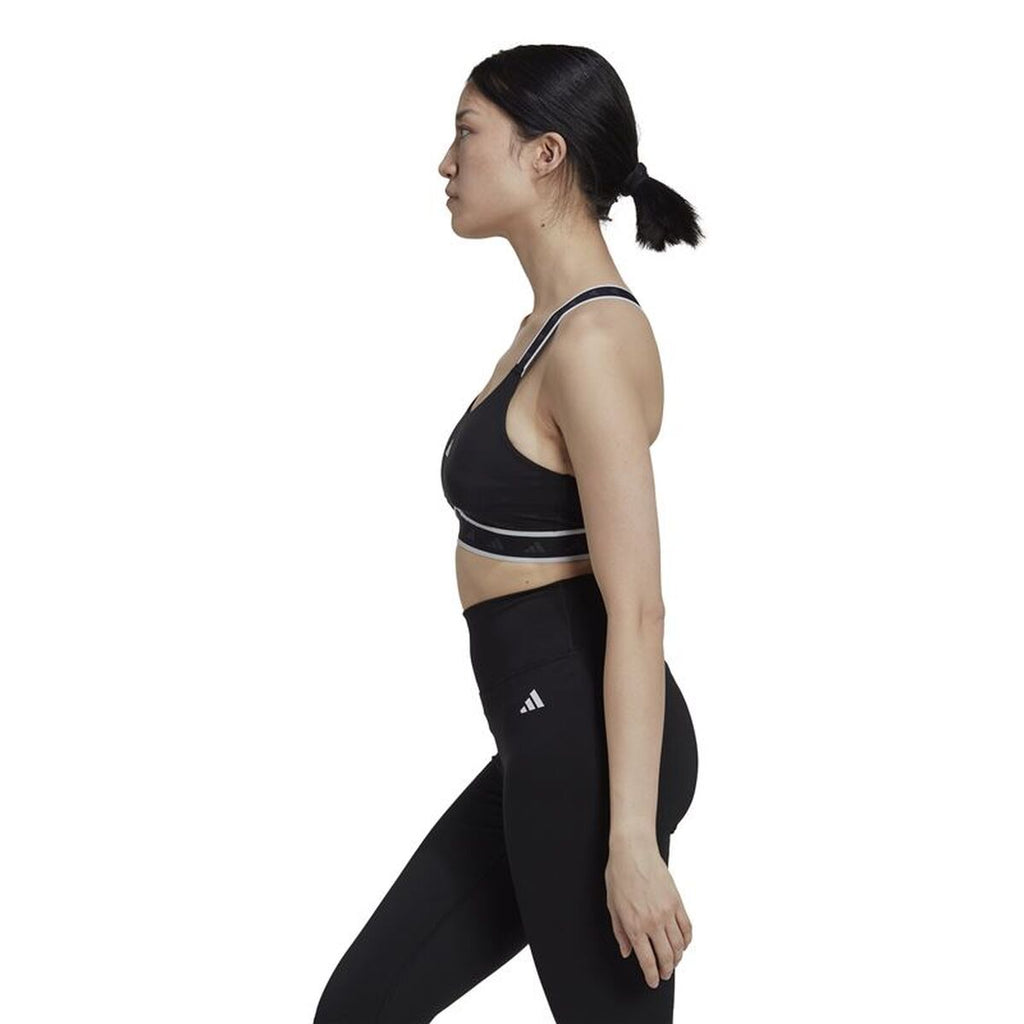 Sujetador deportivo Adidas negro-6