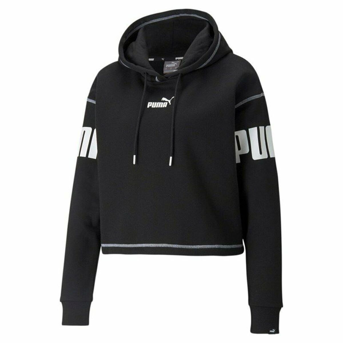 Women’s Hoodie Puma Puma Power Fl Black-0