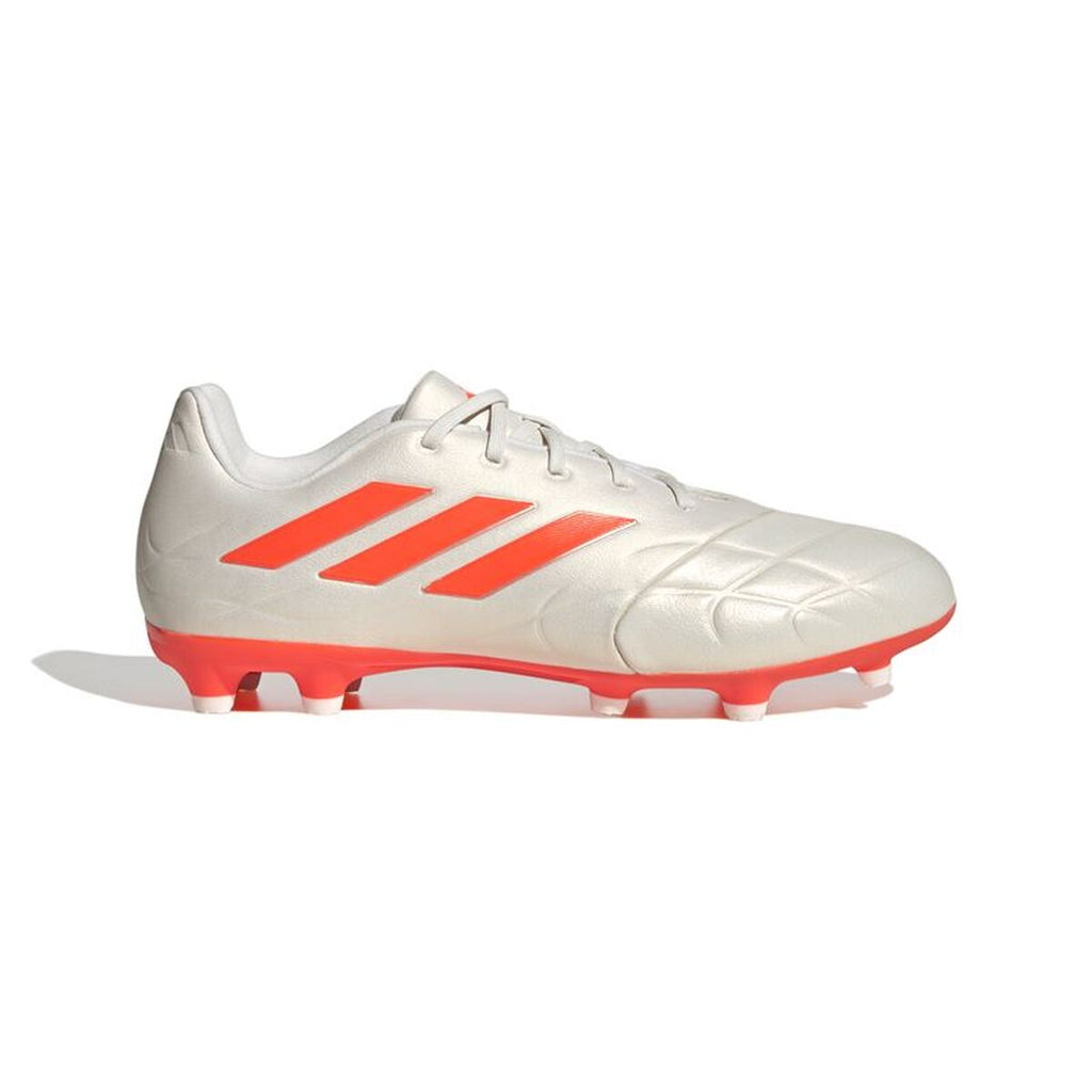 Botas de fútbol para adulto Adidas HQ8941 plateadas-0