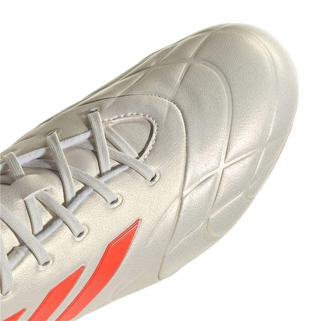 Botas de fútbol para adulto Adidas HQ8941 plateadas-1