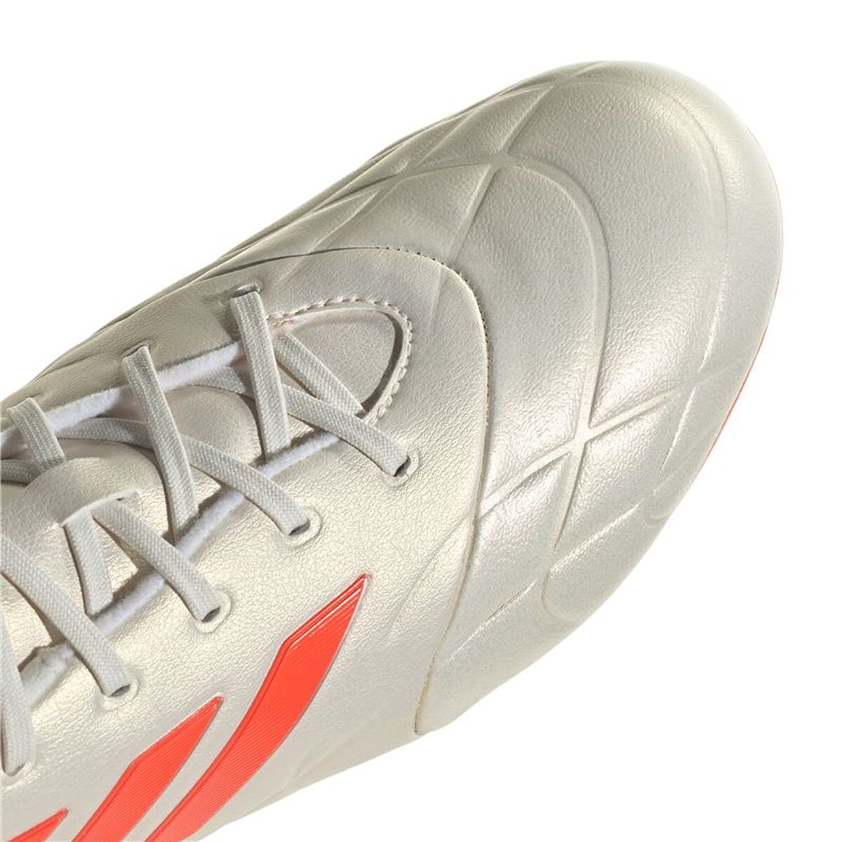 Botas de fútbol para adulto Adidas HQ8941 plateadas-1