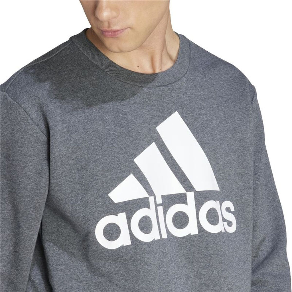 Sudadera con capucha para hombre Adidas IJ8899 Gris-2