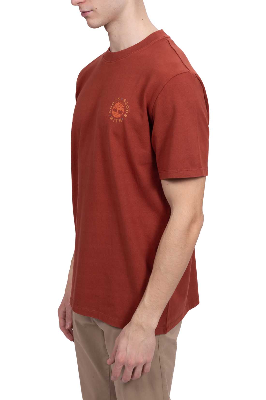 TIMBERLAND - Men's relaxed T-shirt with Boot Lab Graphic  - Size L-10