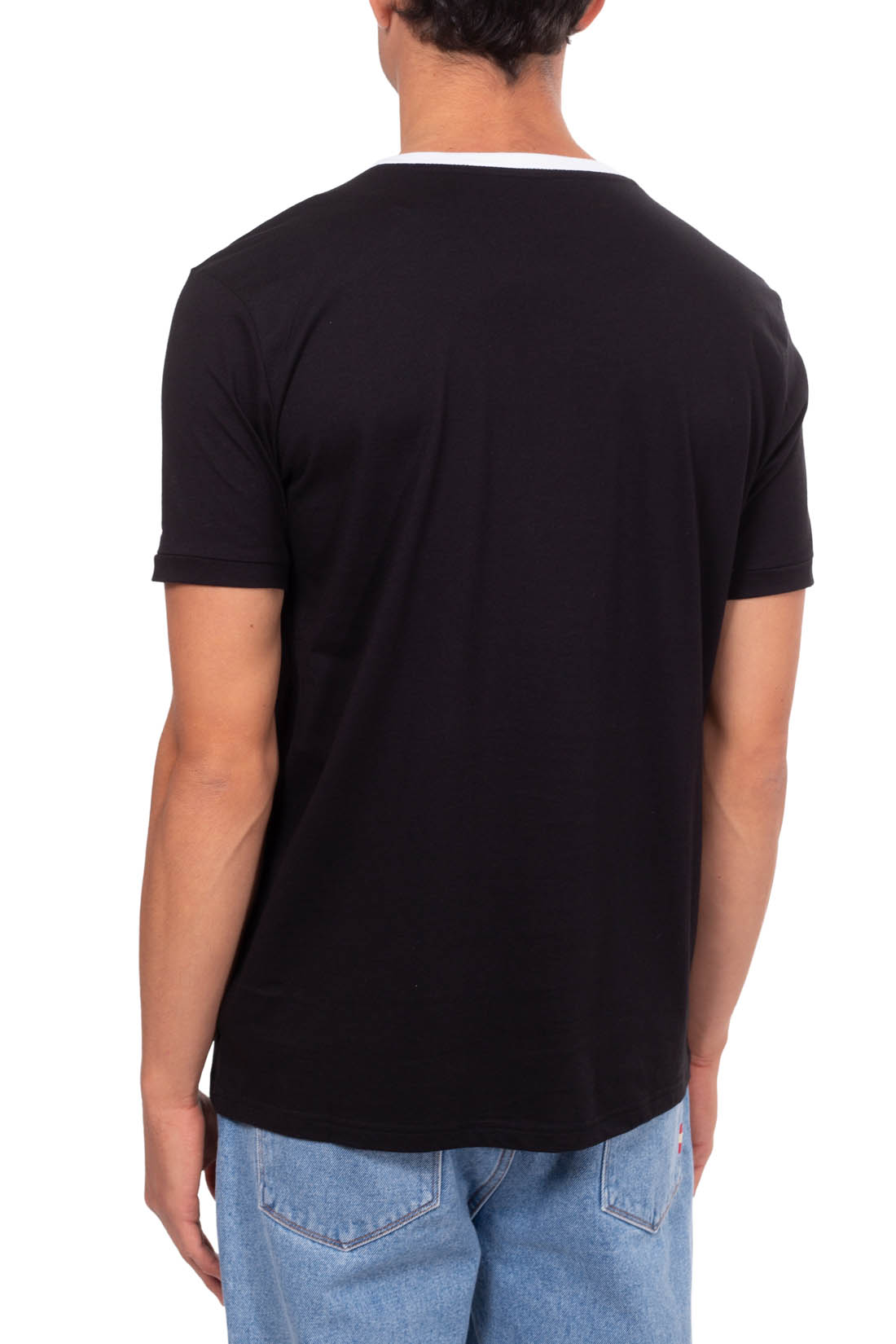 TOMMY HILFIGER - Men's organic cotton colorblock T-shirt-2