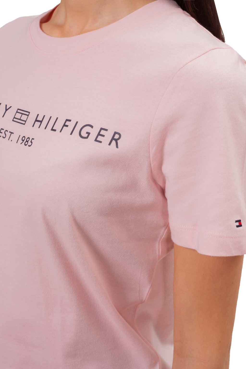 TOMMY HILFIGER - Women's regular logo T-shirt - Size XL-52
