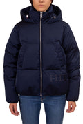 TOMMY HILFIGER - Women's relaxed down jacket in nylon satin-3