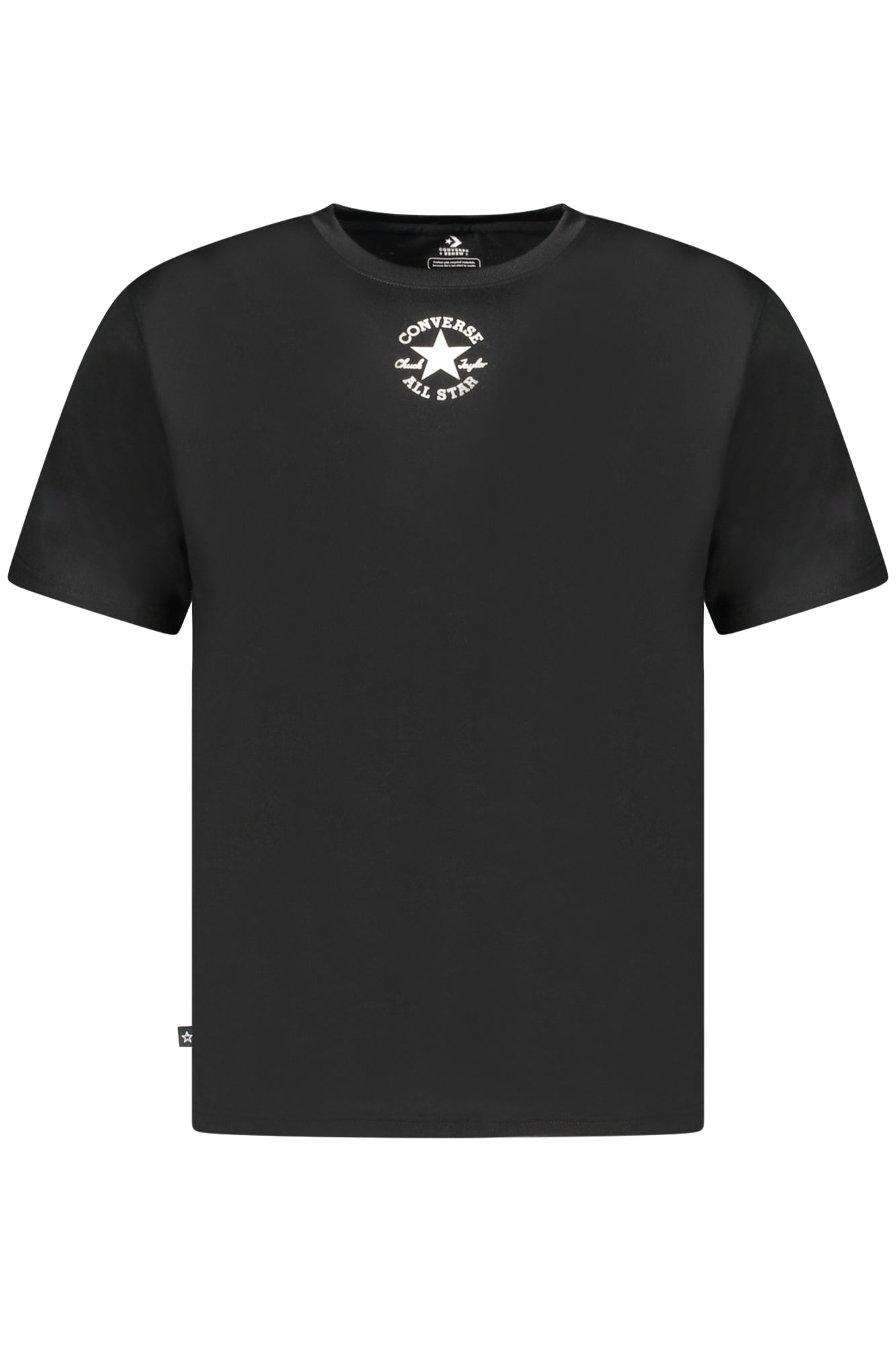 Converse Kids' Short-Sleeved T-Shirt, Black-0