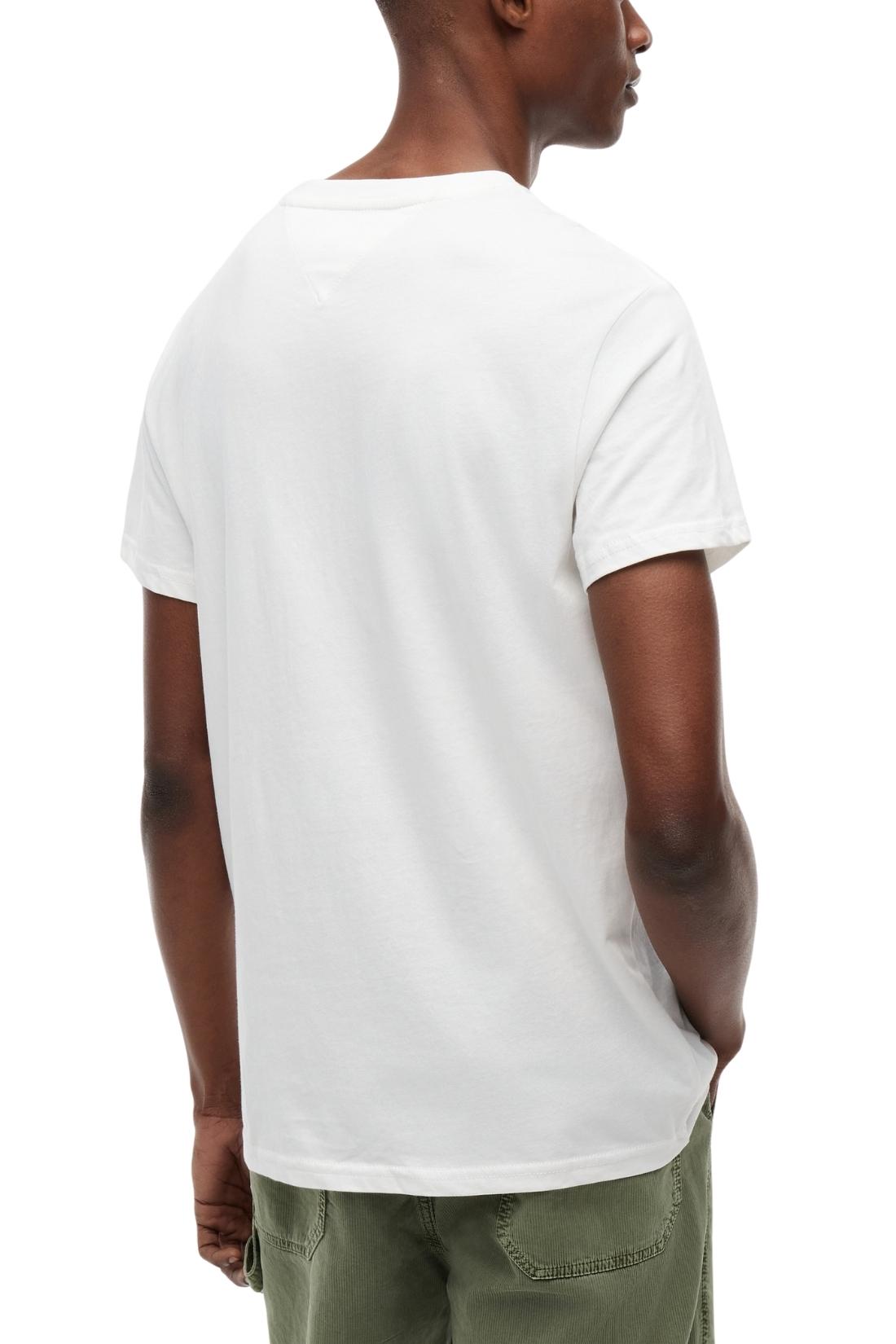 TOMMY JEANS - Men's T-shirt with linear logo  - Size XXL-16
