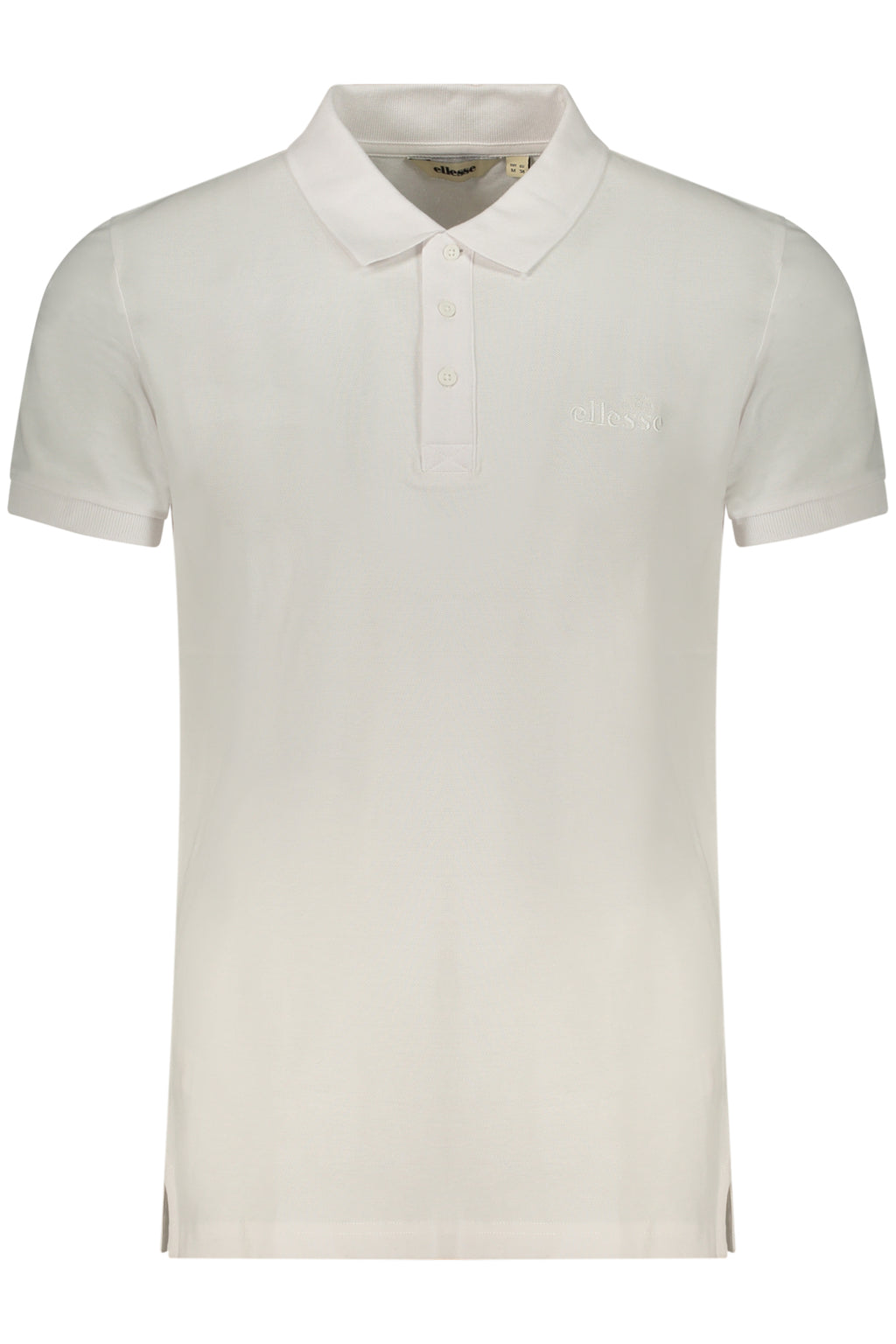 ELLESSE MEN'S SHORT-SLEEVE POLO SHIRT WHITE-0