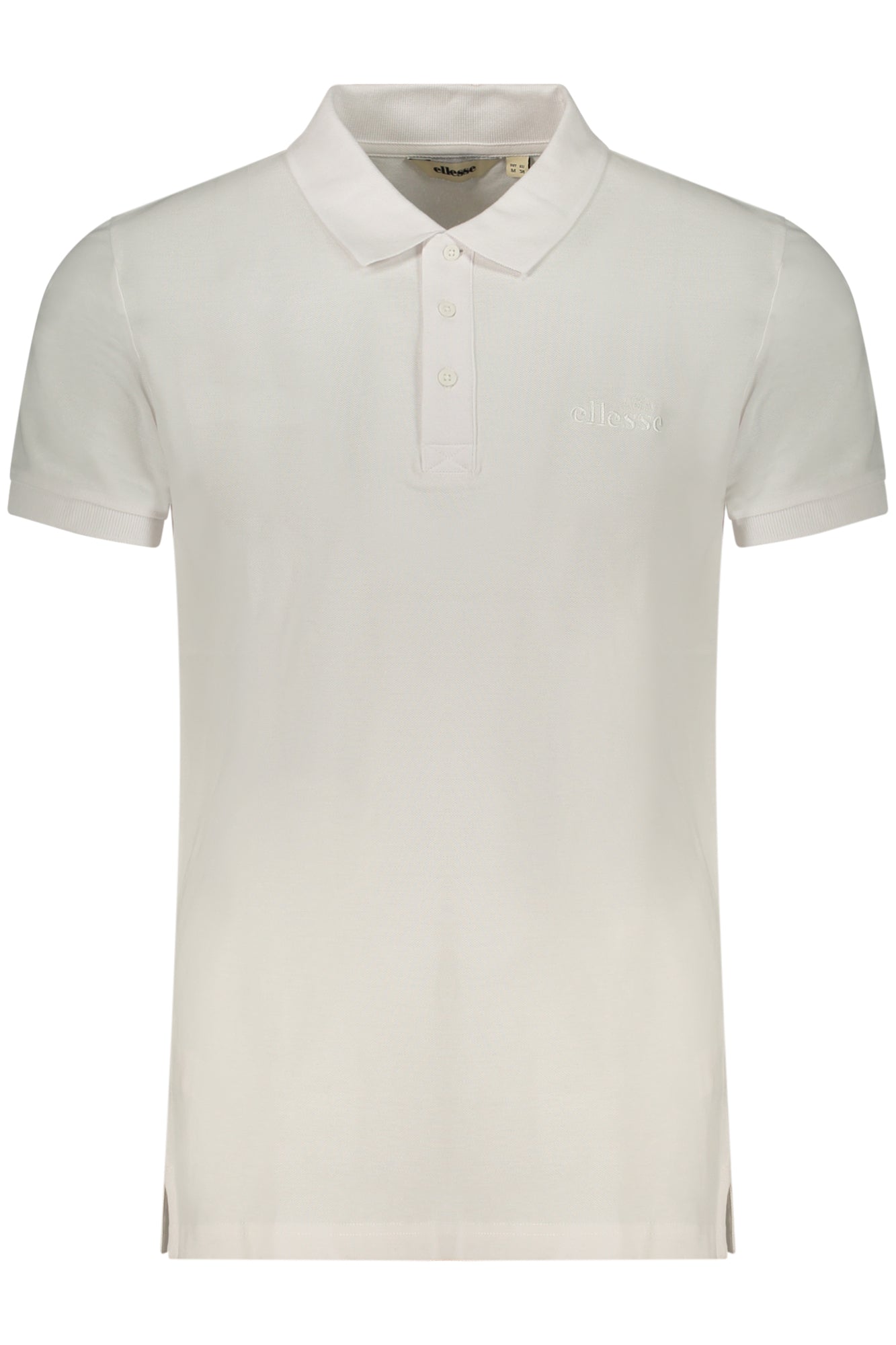 ELLESSE MEN'S SHORT-SLEEVE POLO SHIRT WHITE-0