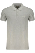 ELLESSE MEN'S SHORT-SLEEVE POLO SHIRT, GREY-0