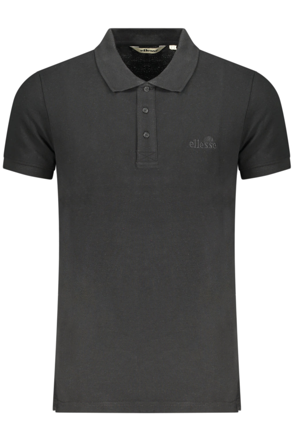 ELLESSE MEN'S SHORT-SLEEVE POLO SHIRT BLACK-0