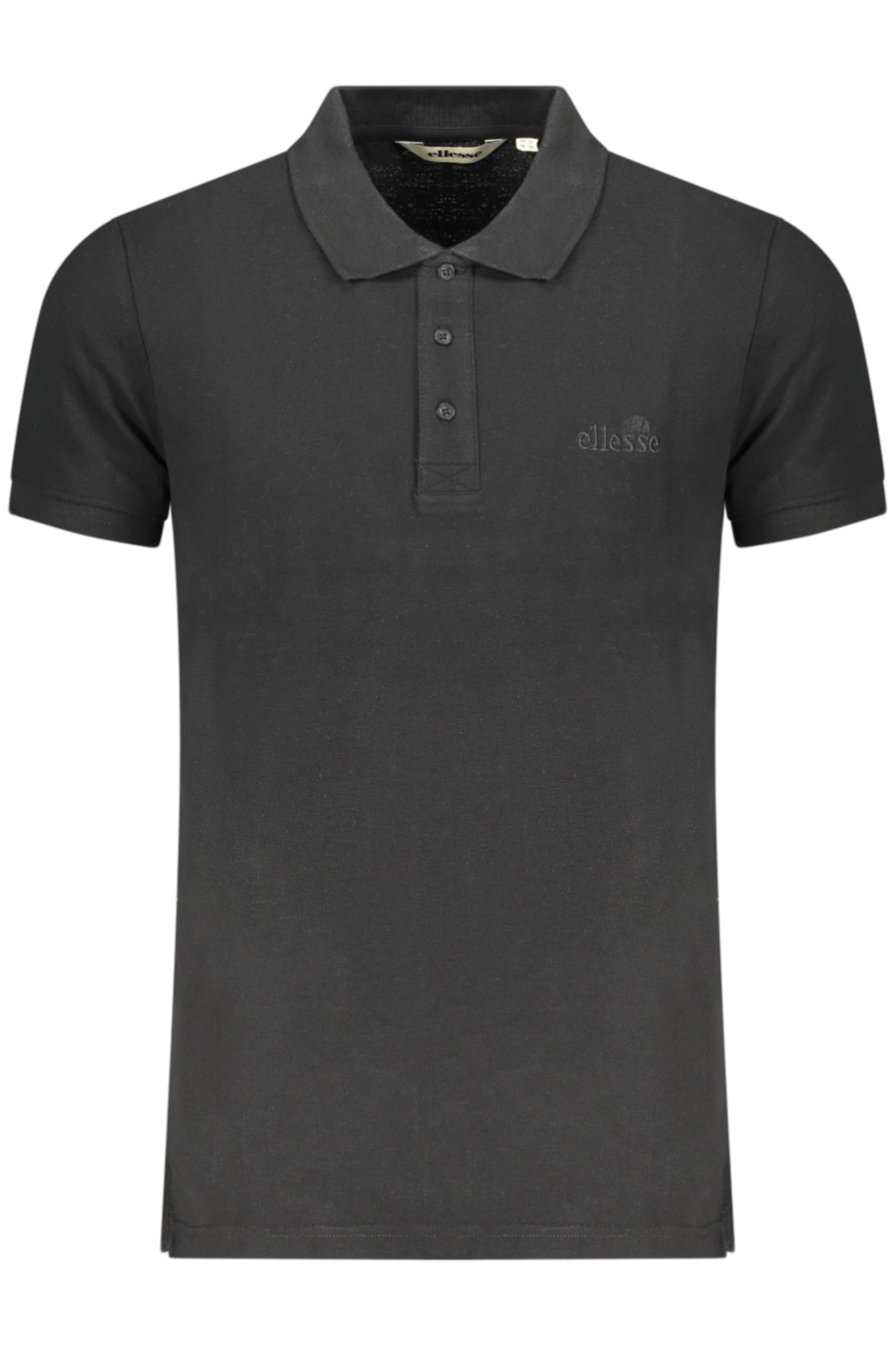 ELLESSE MEN'S SHORT-SLEEVE POLO SHIRT BLACK-0