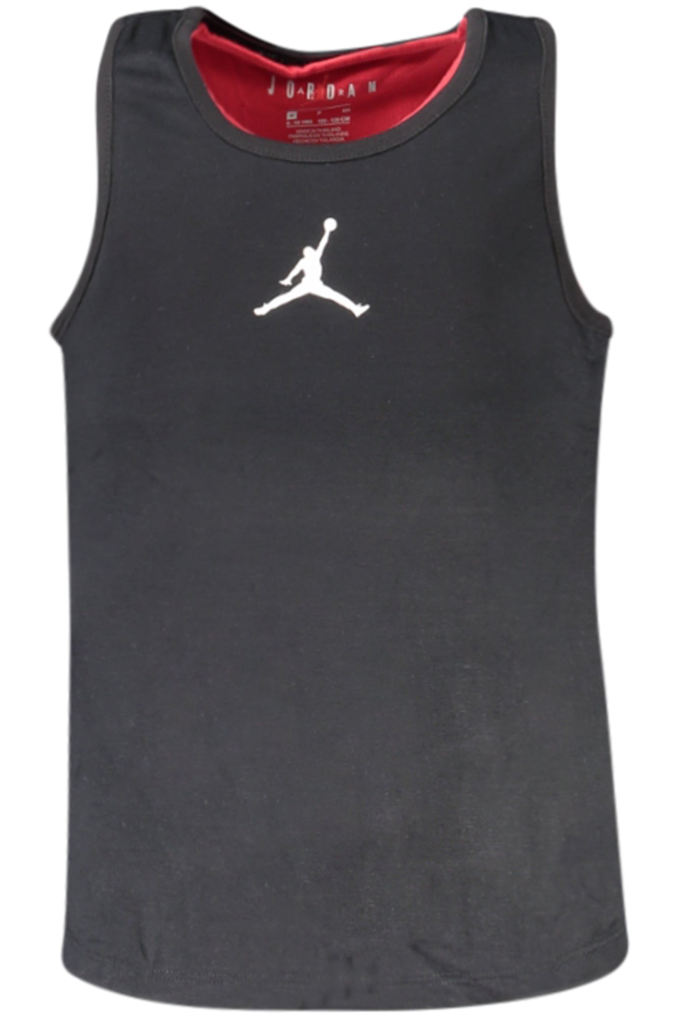 JORDAN GIRLS' BLACK TANK TOP-0
