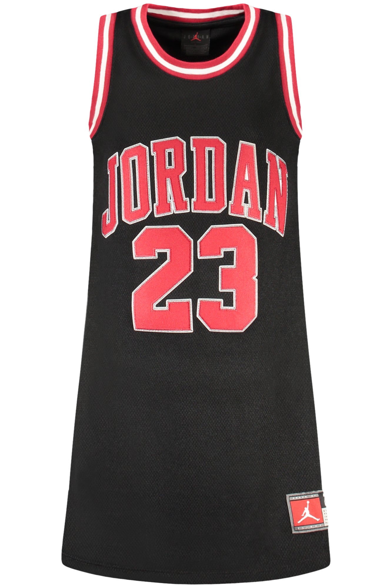 JORDAN GIRLS' BLACK TANK TOP-0
