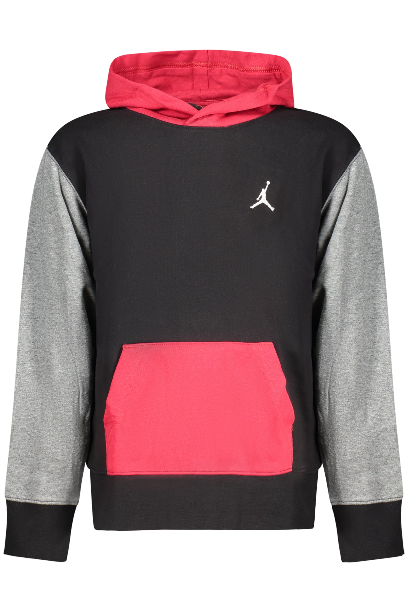 JORDAN KIDS' BLACK ZIP-UP SWEATSHIRT-0