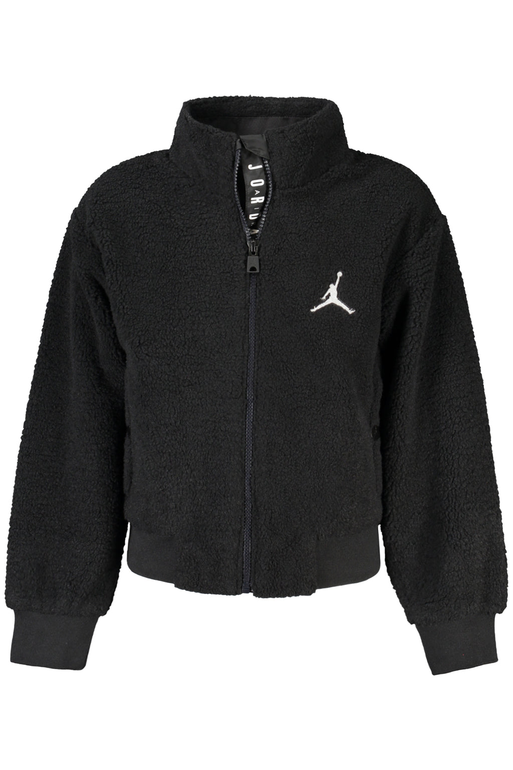 JORDAN WOMEN'S BLACK ZIP-UP SWEATSHIRT-0
