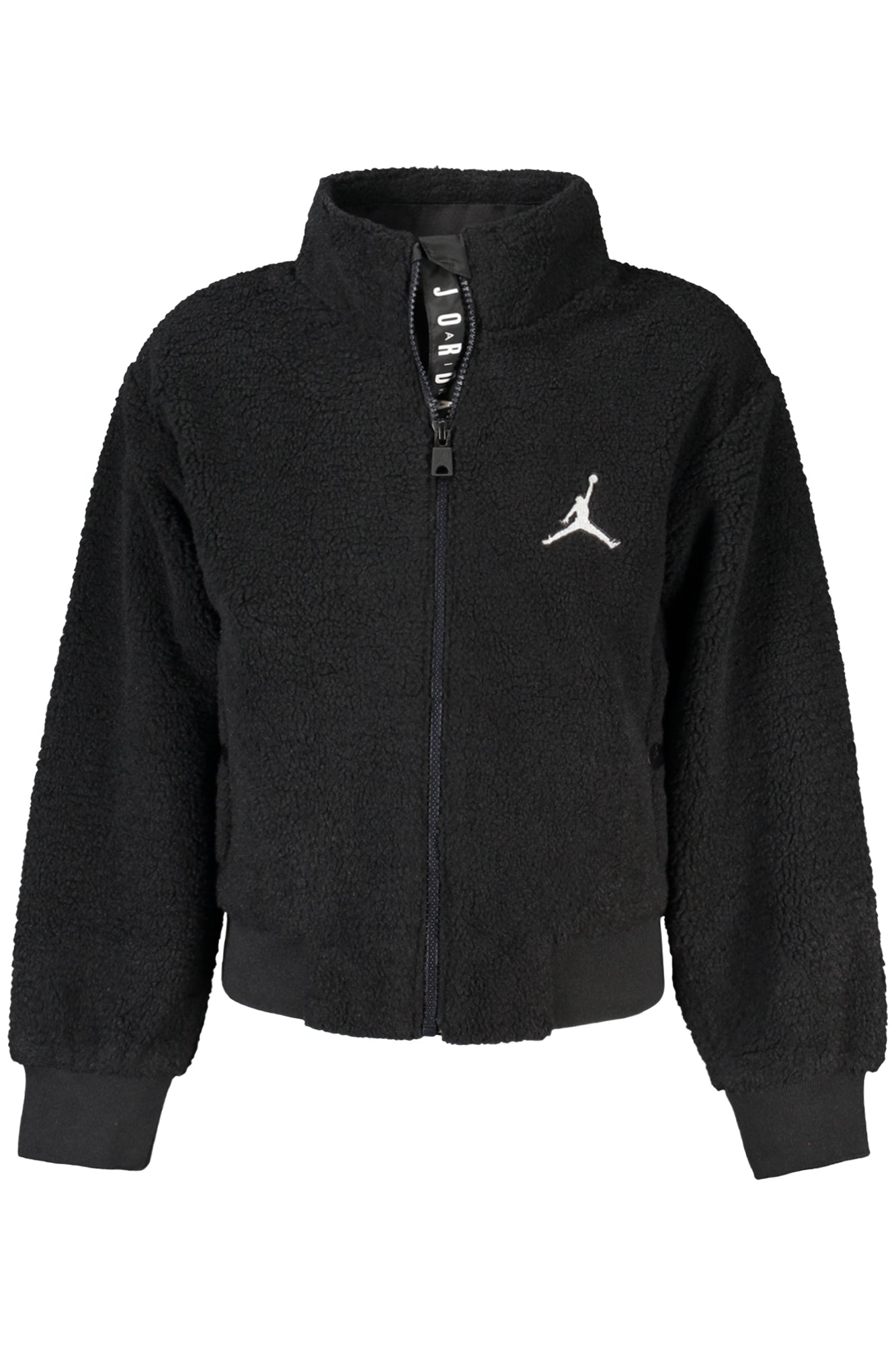 JORDAN WOMEN'S BLACK ZIP-UP SWEATSHIRT-0