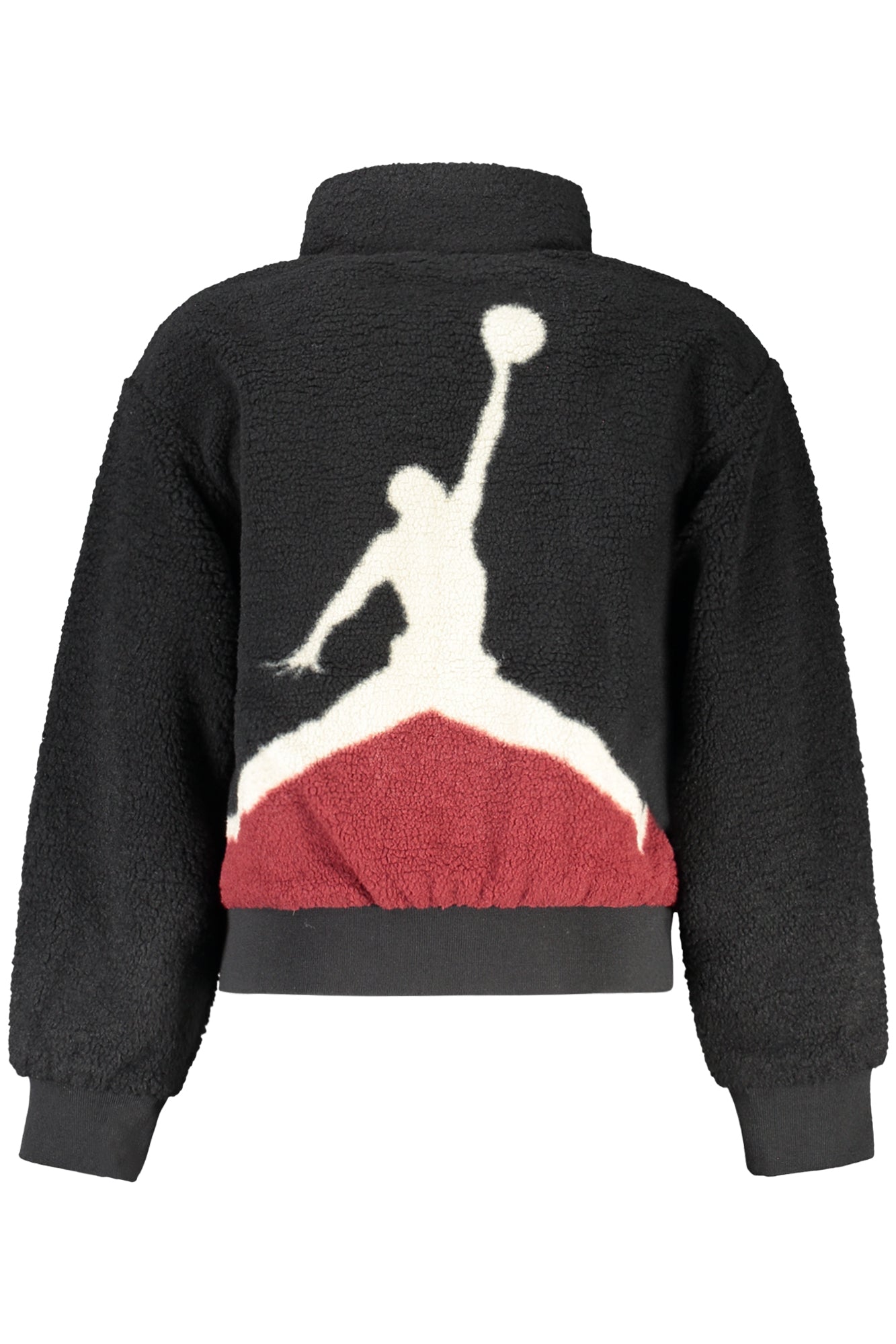 JORDAN WOMEN'S BLACK ZIP-UP SWEATSHIRT-1