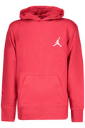 JORDAN RED ZIP-UP SWEATSHIRT FOR KIDS-0