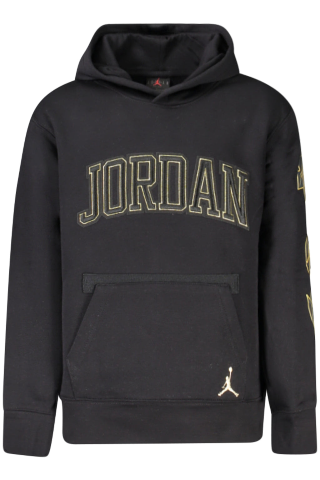 JORDAN MEN'S BLACK ZIP-UP SWEATSHIRT-0
