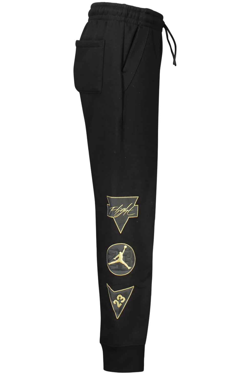 JORDAN MEN'S BLACK LONG TRACKSUIT PANTS-2