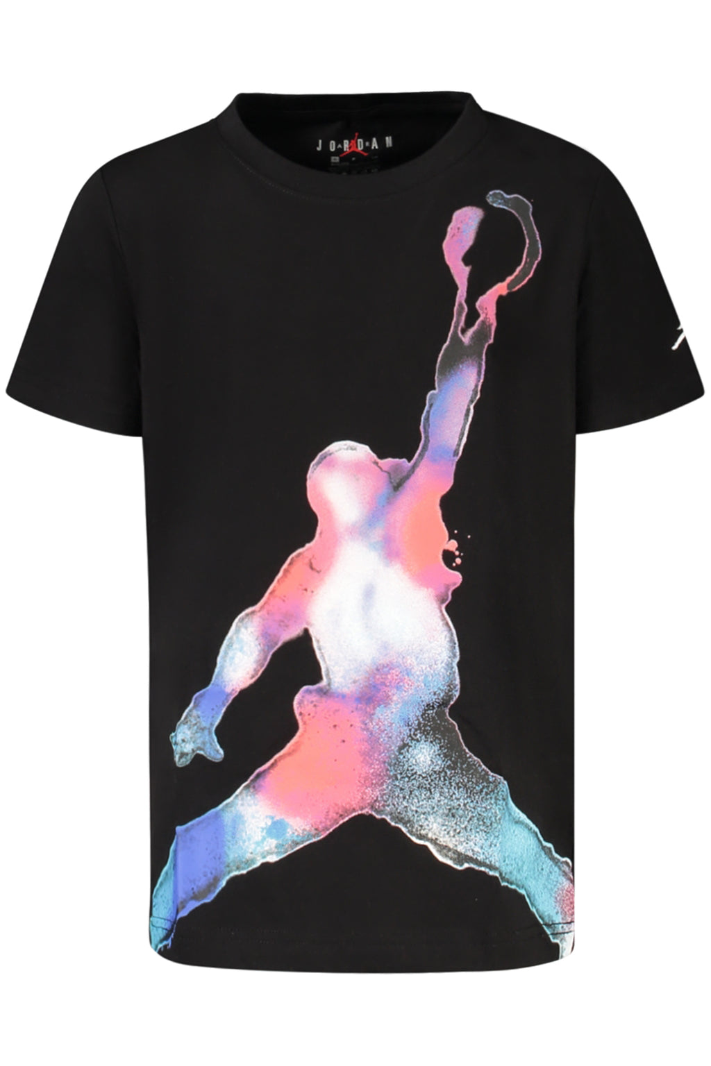 JORDAN SHORT-SLEEVED T-SHIRT FOR KIDS, BLACK-0