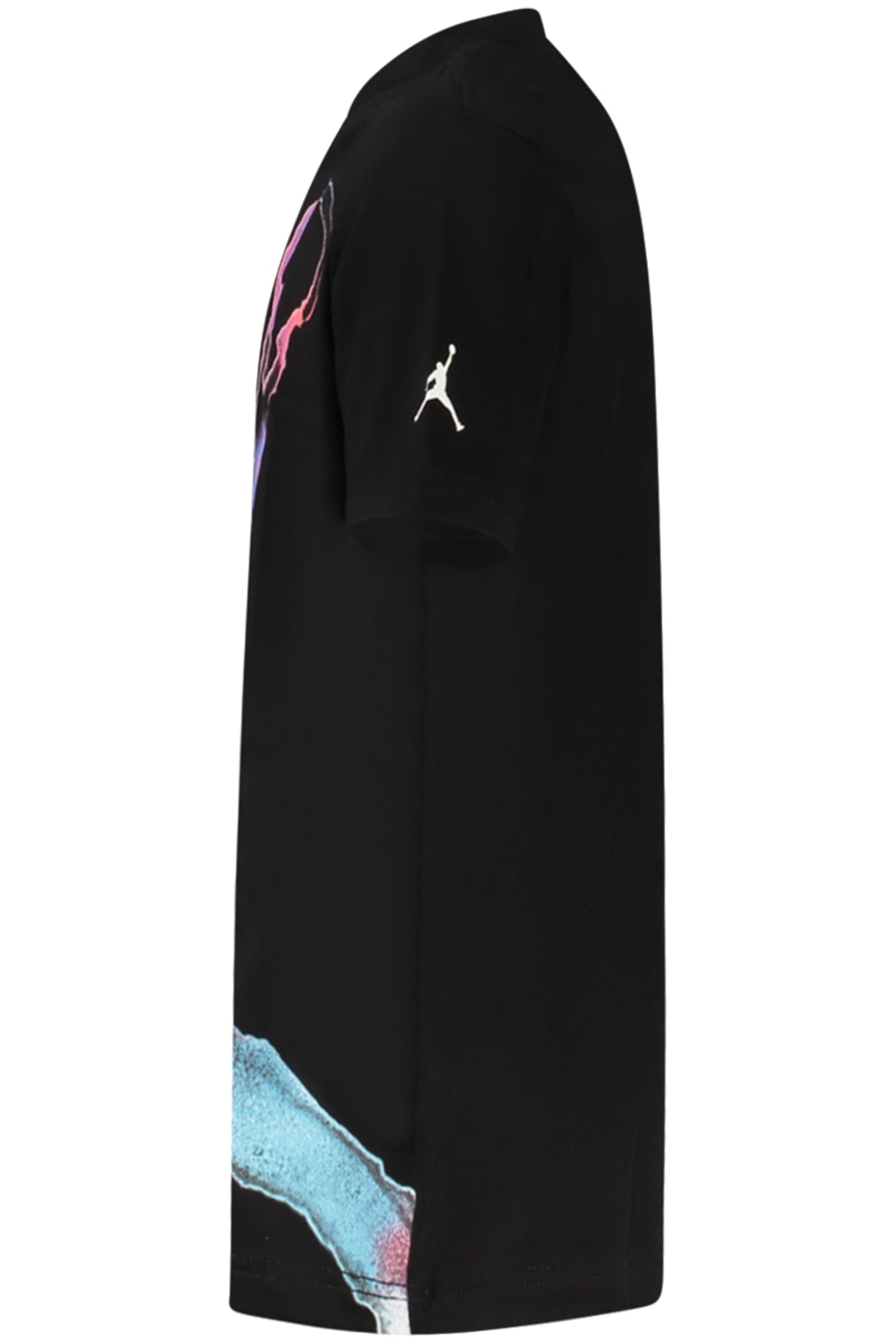 JORDAN SHORT-SLEEVED T-SHIRT FOR KIDS, BLACK-2