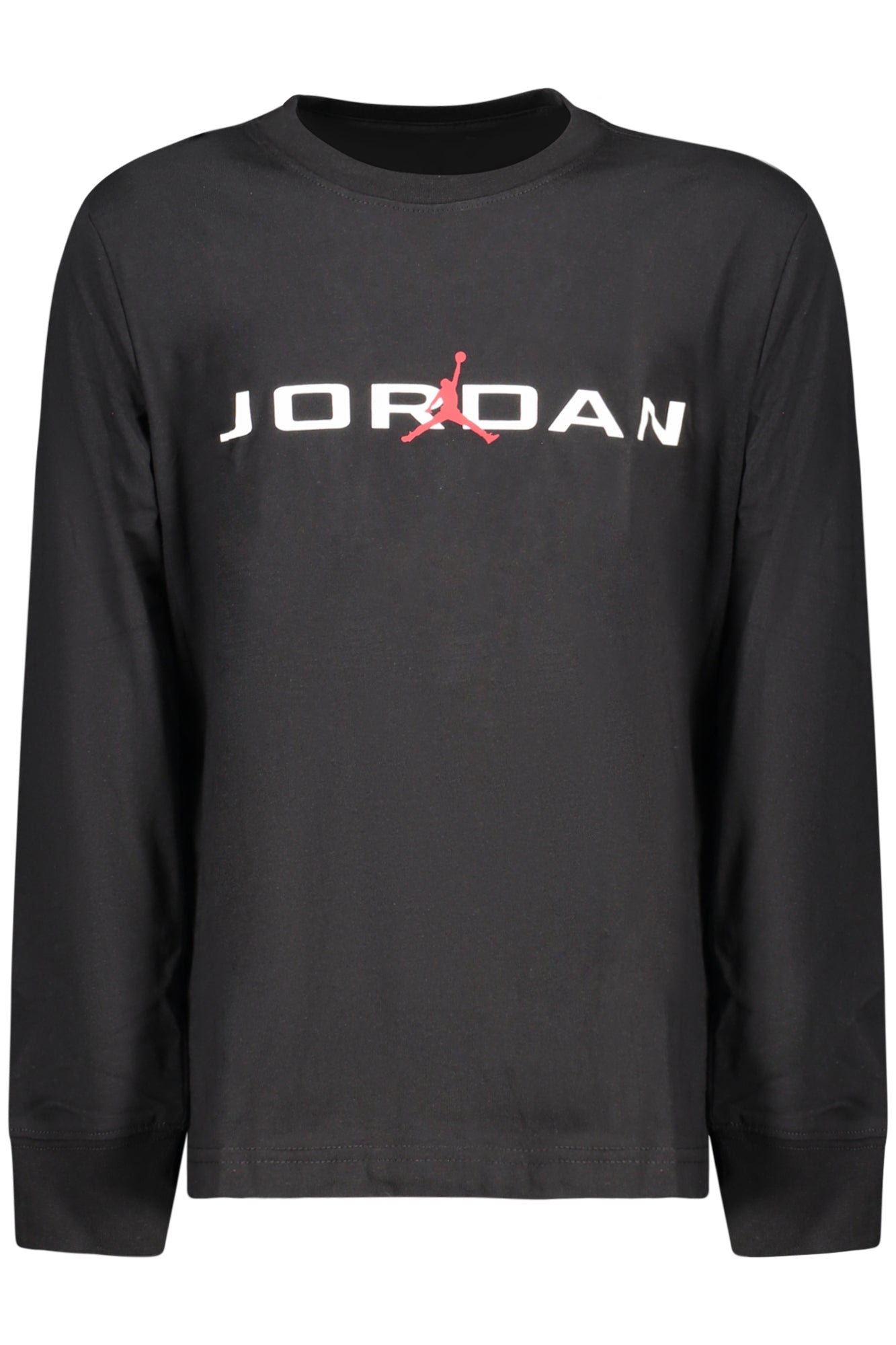 JORDAN LONG-SLEEVED T-SHIRT FOR KIDS, BLACK-0