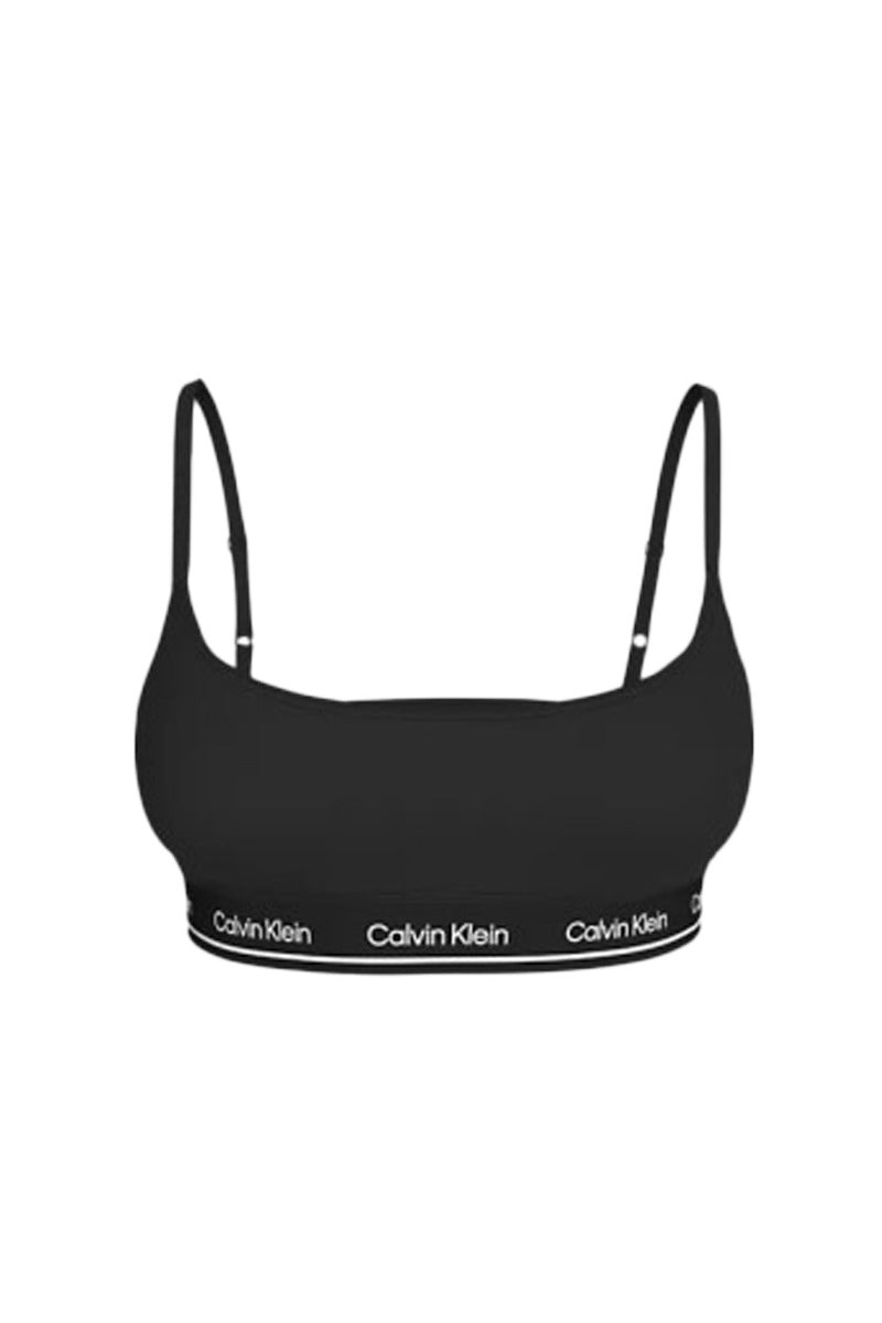 CALVIN KLEIN - Women's bandeau bikini top with cut-out  - Size L-14