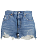 LEVI'S JEANS SHORT WOMAN BLUE-0