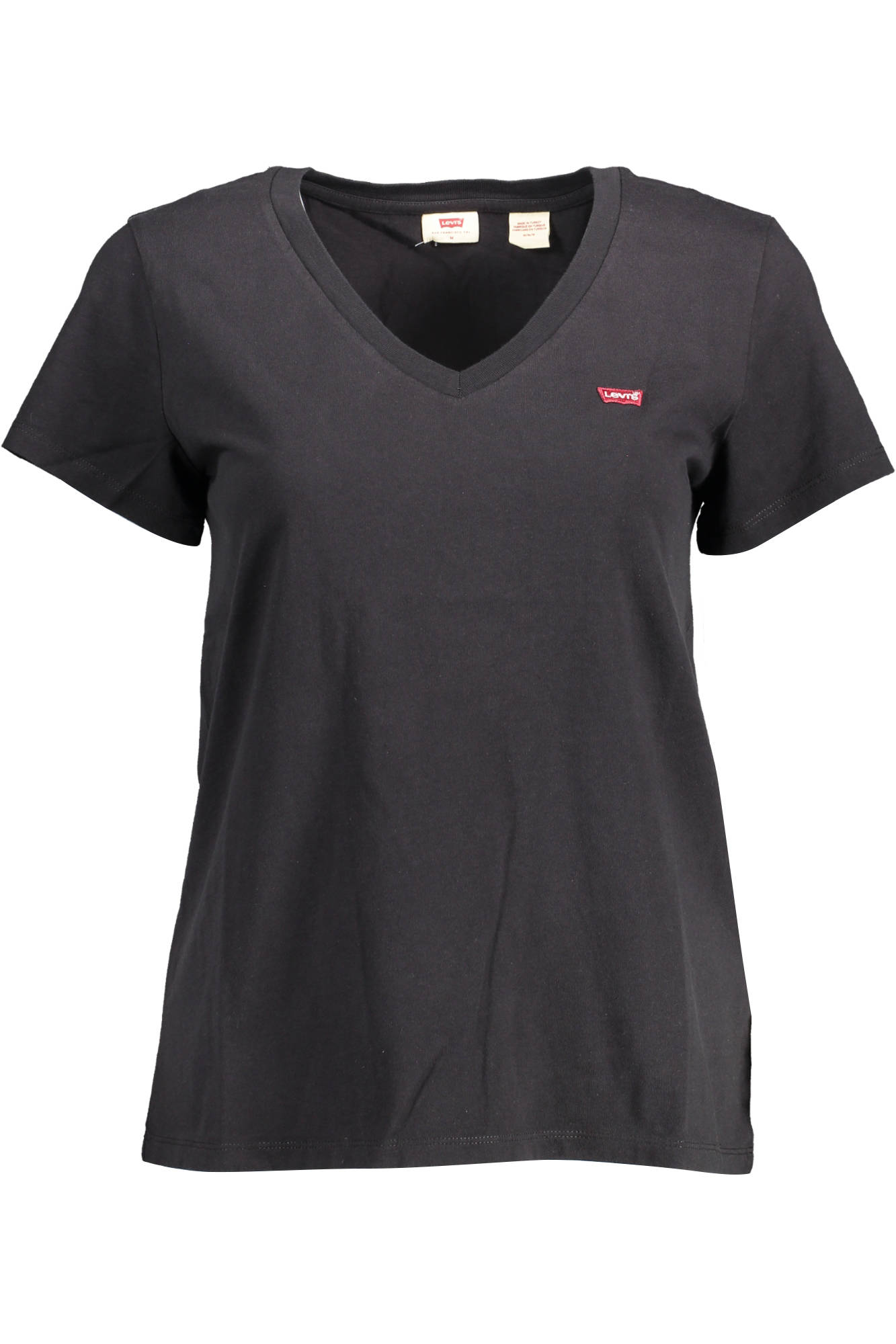 LEVI'S SHORT SLEEVE T-SHIRT WOMEN BLACK-0