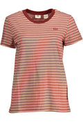 LEVI'S WOMEN'S SHORT SLEEVE T-SHIRT RED-0