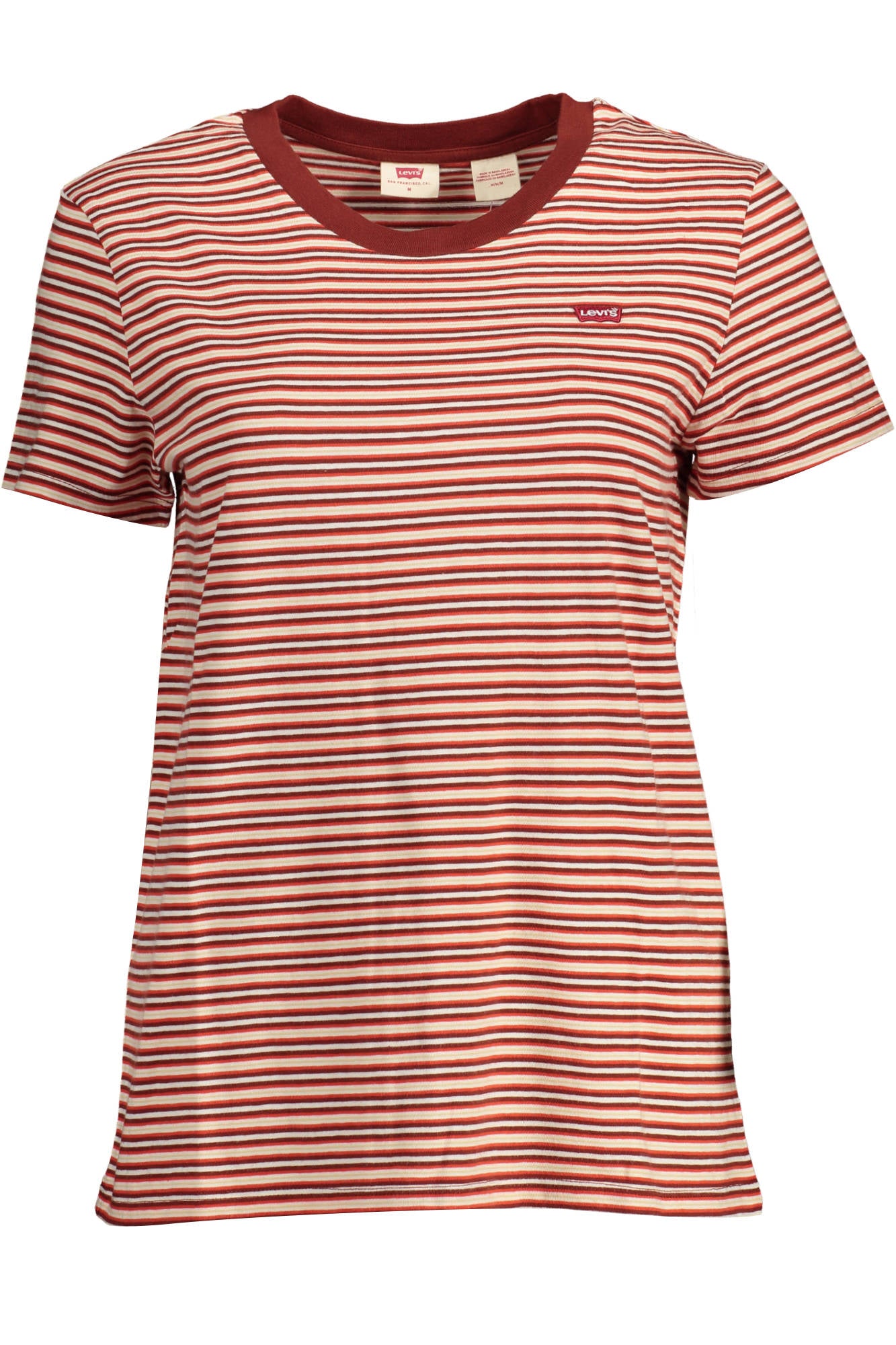 LEVI'S WOMEN'S SHORT SLEEVE T-SHIRT RED-0