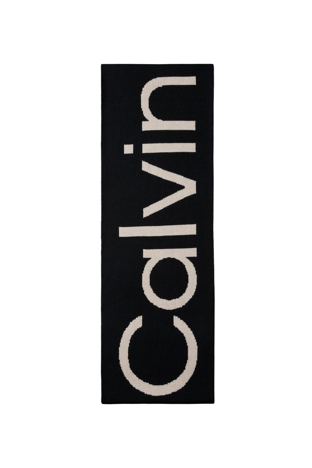 CALVIN KLEIN JEANS - Women's scarf in wool and cashmere blend-0