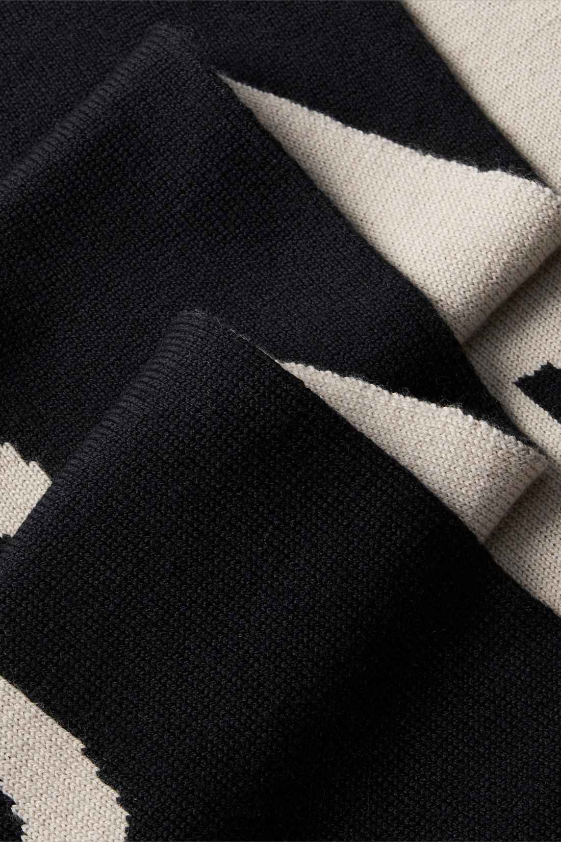 CALVIN KLEIN JEANS - Women's scarf in wool and cashmere blend-2