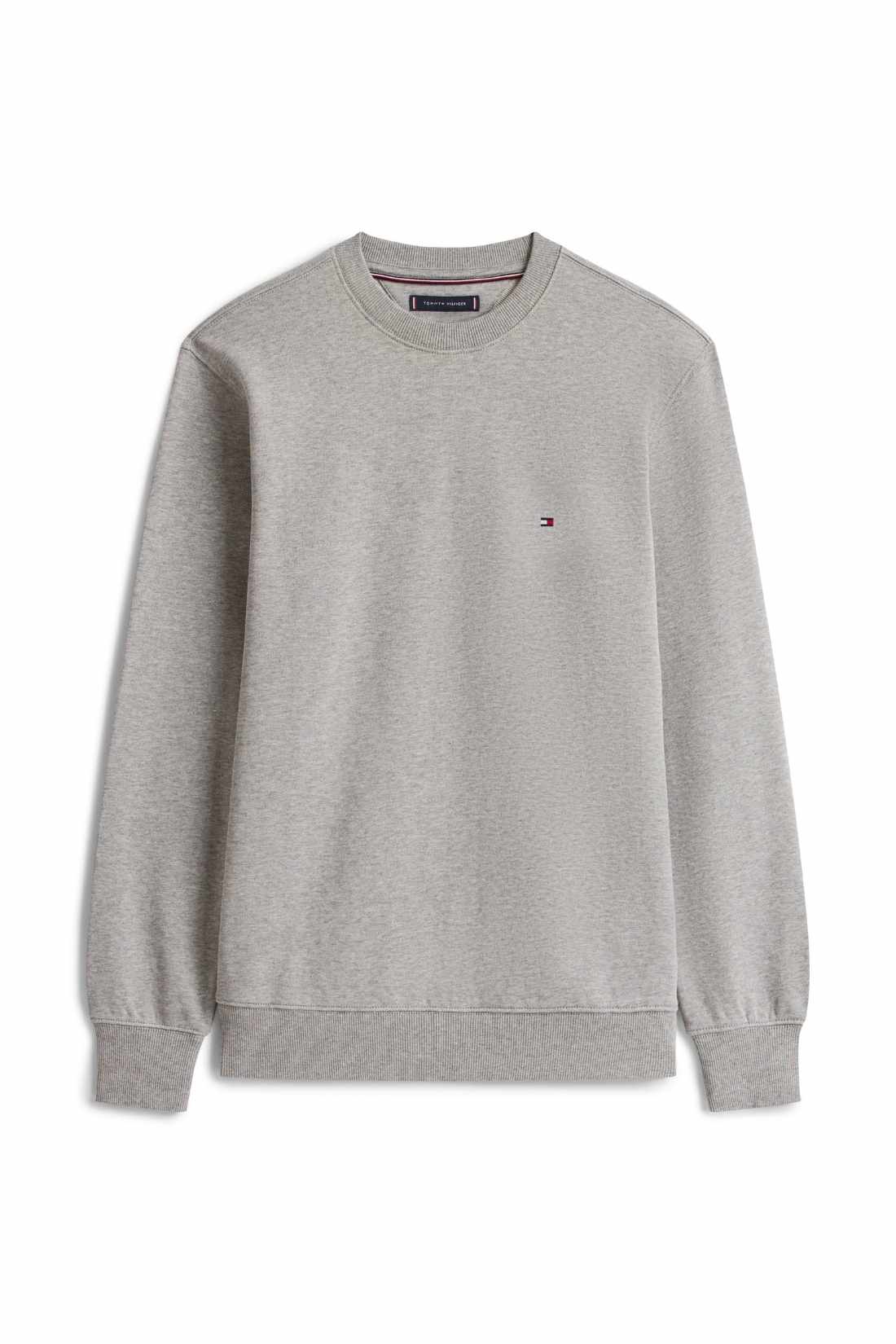 TOMMY HILFIGER - Men's summer crewneck sweatshirt with logo-1