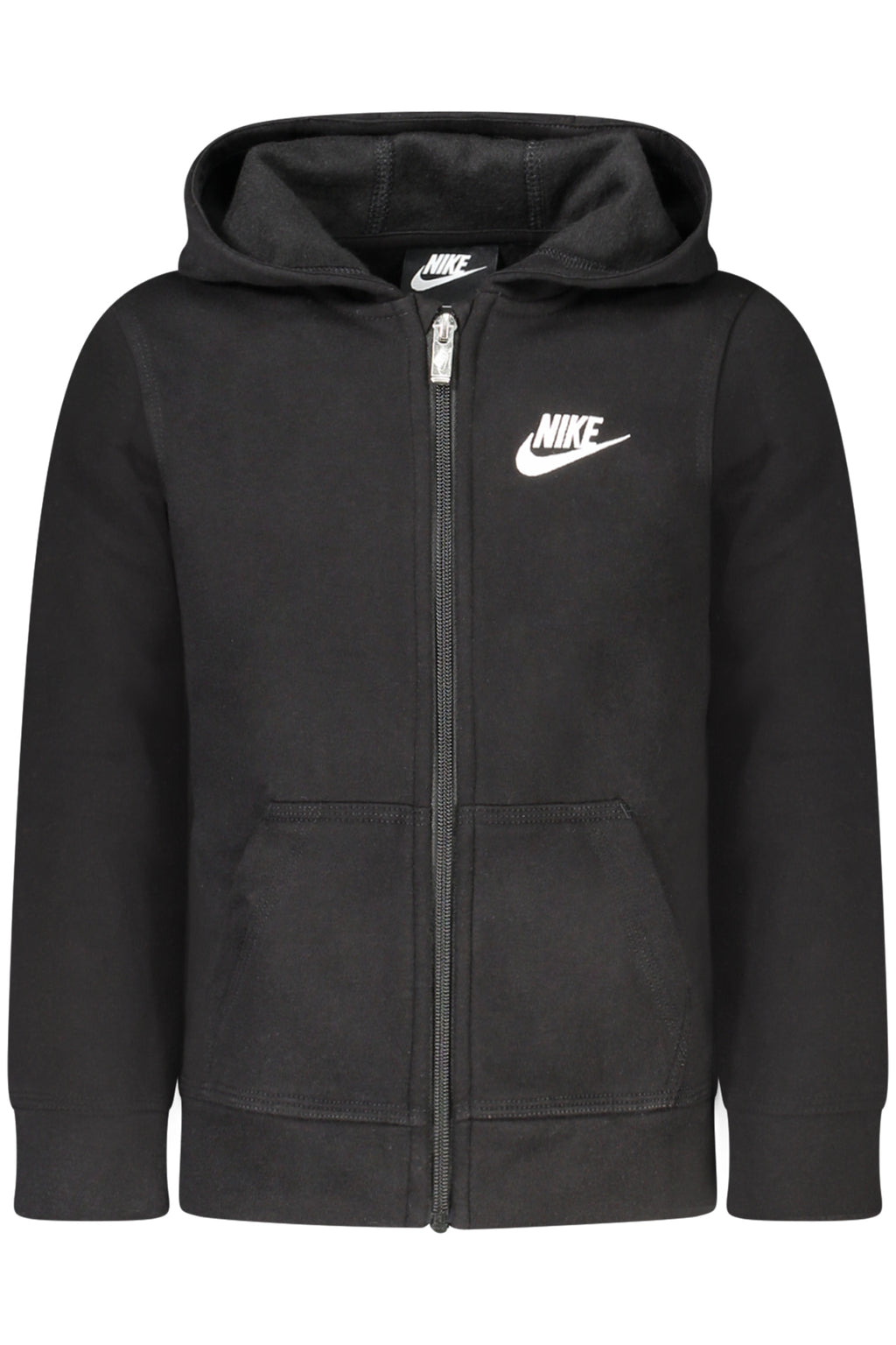 NIKE KIDS' BLACK ZIP-UP SWEATSHIRT-0