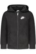 NIKE KIDS' BLACK ZIP-UP SWEATSHIRT-0